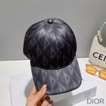 Dior Baseball Cap CD Diamond Cotton Black - Dior Bag Outlet Official