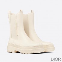 Dior Trial Ankle Boots Women Calfskin White - Dior Bag Outlet Official