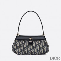 Small Dior Key Bag Oblique Motif Canvas Blue - Dior Bag Outlet Official