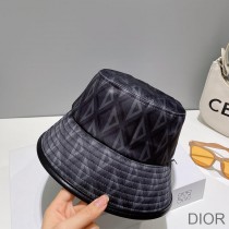 Dior Bucket Hat CD Diamond Cotton Black - Dior Bag Outlet Official