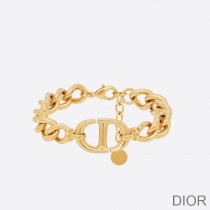 Dior CD Navy Bracelet Metal Gold - Dior Bag Outlet Official