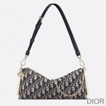 Dior Club Bag Oblique Motif Canvas Blue - Dior Bag Outlet Official