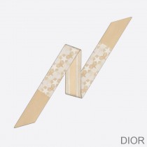 Dior Mitzah Twill Etoile Silk Khaki - Dior Bag Outlet Official
