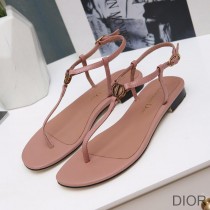 Dior Signature Sandals Women Lambskin Pink - Dior Bag Outlet Official