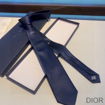 Dior Tie DIOR Icon Silk Navy Blue - Dior Bag Outlet Official