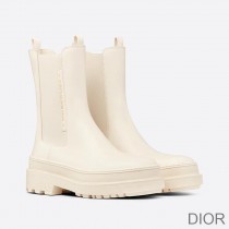Dior Trial Ankle Boots Women Calfskin White - Dior Bag Outlet Official