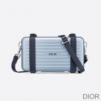 Dior x Rimowa Personal Clutch Aluminum Sky Blue - Dior Bag Outlet Official