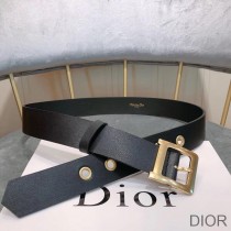 Dior quake Belt Calfskin Black
