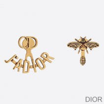 J'Adior Earrings Antique Metal Gold - Dior Bag Outlet Official