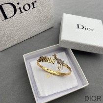 J'Adior Little Deer Bracelet Metal and White Crystals Gold - Dior Bag Outlet Official