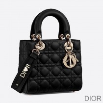 Lady Dior My ABCDior Bag Cannage Lambskin Black - Dior Bag Outlet Official