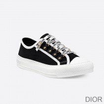 Walk'n'Dior Sneakers Women Canvas Black - Dior Bag Outlet Official