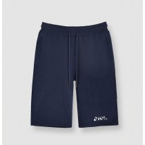 Christian Dior Men Drawstring Shorts Logo Printed Waist Workout Sports Pants
