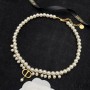 Dior 30 Montaigne Choker Gold-Finish Metal and White Resin Pearls Gold - Dior Bag Outlet Official
